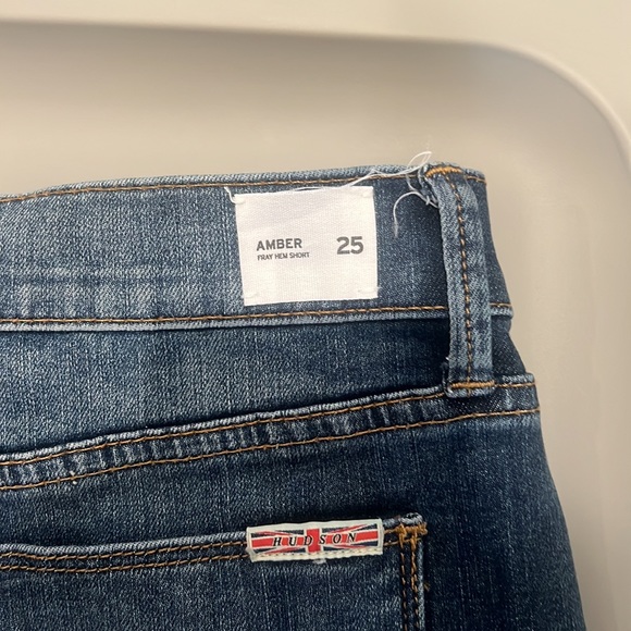 EUC! Hudson Amber Cut Off Mini Shorts - Picture 4 of 11